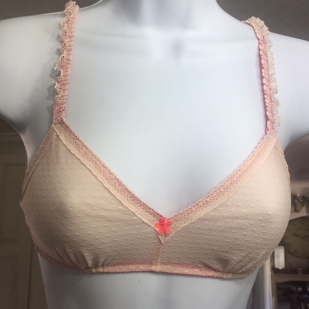 aerie American Eagle outfitters bra sz S lace WOW!